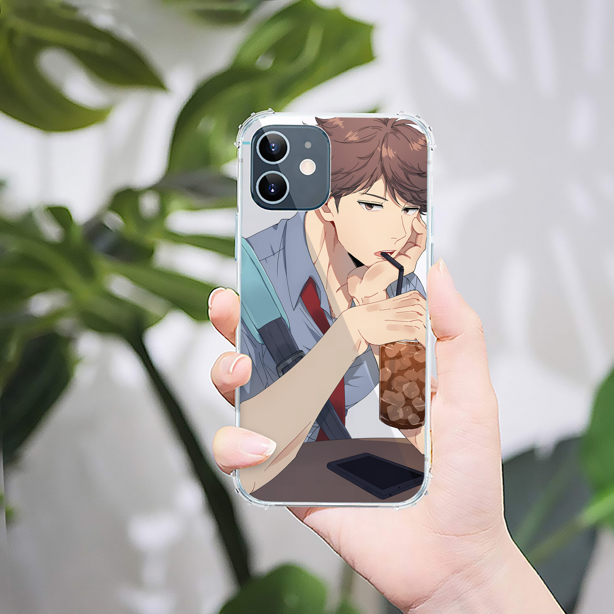（画像用） ハイキュー!! Haikyu!! 【iPhone 12シリーズ対応】透明スマホケース（クリアソフトケース）